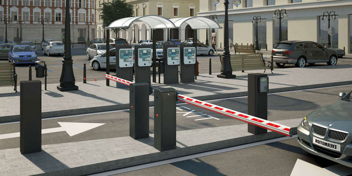 Szlabany Blokady parkingowe kontakt Szlabany parkingowe Anpark